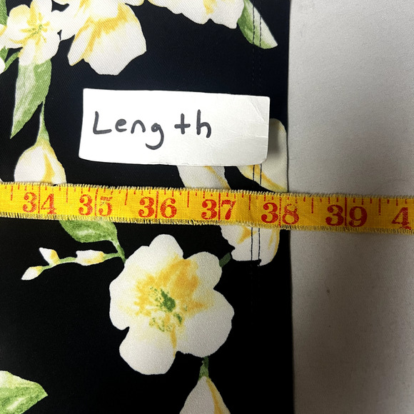 NWT Ralph Lauren Women's Size 10 Holiday All Over Floral Rouched Bodycon Dress - Picture 10 of 16